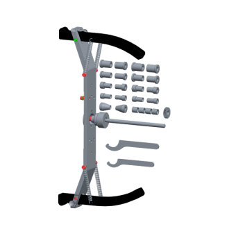 Адаптер для балансировки мотоциклетных колес КС-225