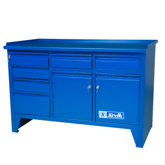 Верстак слесарный трехтумбовый Sivik КС-023